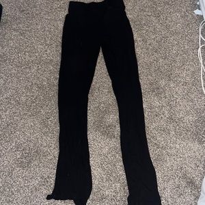 Buffbunny ribbed flare leggings size XS